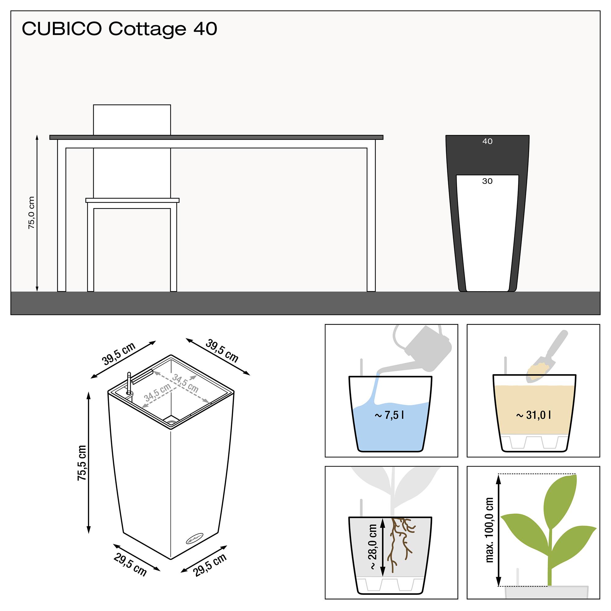 CUBICO Cottage 40 white additional thumb 3